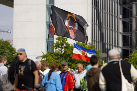 Corona-Demonstrationen in Berlin