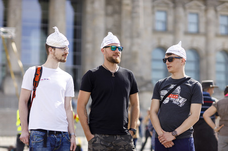 Corona-Demonstrationen in Berlin