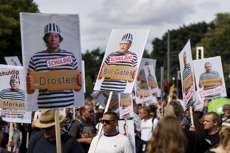 Corona-Demonstrationen in Berlin