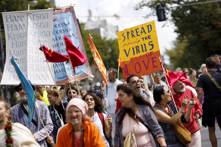 Corona-Demonstrationen in Berlin
