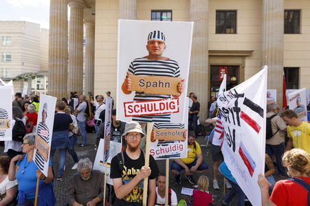 Corona-Demonstrationen in Berlin