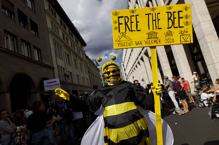 Corona-Demonstrationen in Berlin