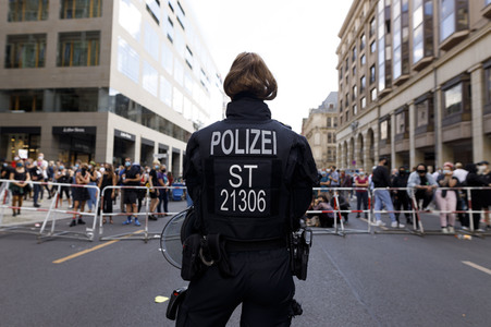 Corona-Demonstrationen in Berlin