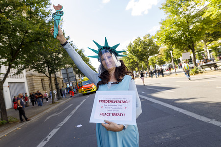 Corona-Demonstrationen in Berlin