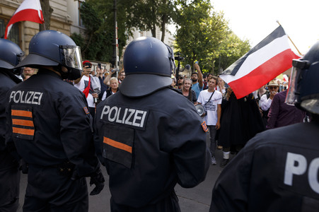 Corona-Demonstrationen in Berlin