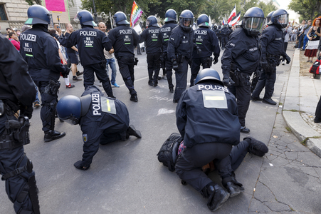 Corona-Demonstrationen in Berlin