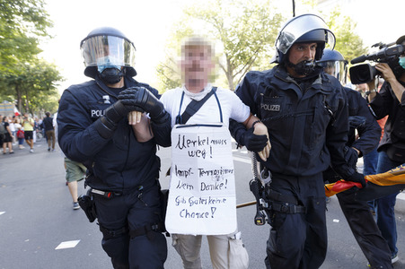 Corona-Demonstrationen in Berlin