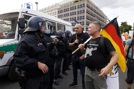 Corona-Demonstrationen in Berlin