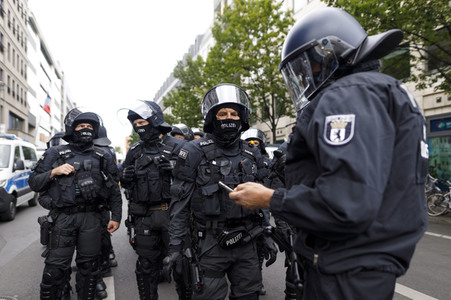 Corona-Demonstrationen in Berlin