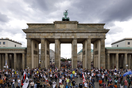 Corona-Demonstrationen in Berlin