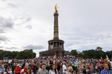 Corona-Demonstrationen in Berlin