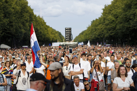 Corona-Demonstrationen in Berlin