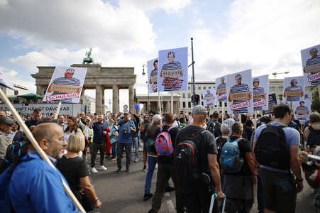 Corona-Demonstrationen in Berlin