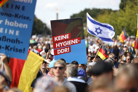 Corona-Demonstrationen in Berlin