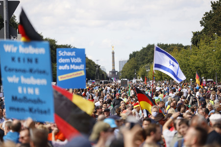 Corona-Demonstrationen in Berlin