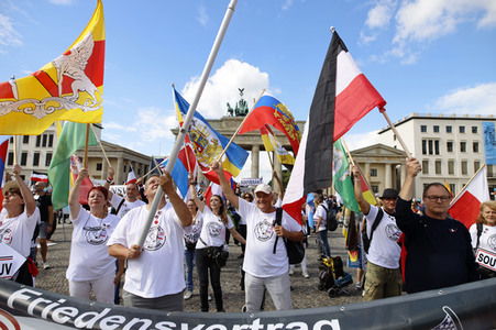 Corona-Demonstrationen in Berlin