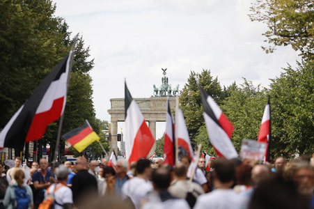 Corona-Demonstrationen in Berlin