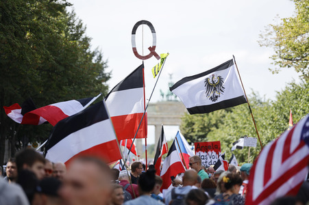Corona-Demonstrationen in Berlin