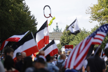 Corona-Demonstrationen in Berlin