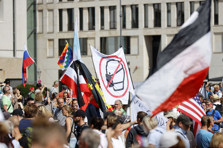 Corona-Demonstrationen in Berlin