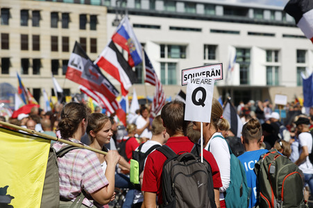Corona-Demonstrationen in Berlin