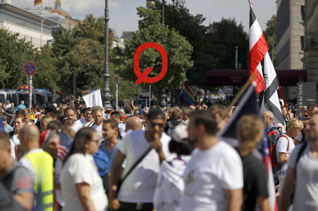 Corona-Demonstrationen in Berlin