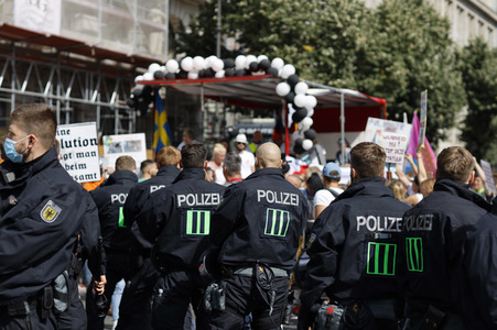 Corona-Demonstrationen in Berlin