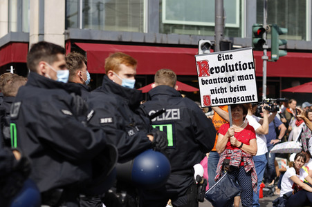 Corona-Demonstrationen in Berlin
