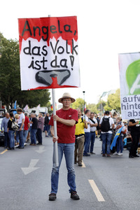 Corona-Demonstrationen in Berlin