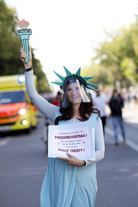 Corona-Demonstrationen in Berlin