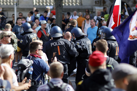 Corona-Demonstrationen in Berlin