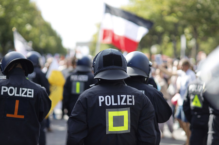 Corona-Demonstrationen in Berlin