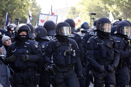 Corona-Demonstrationen in Berlin