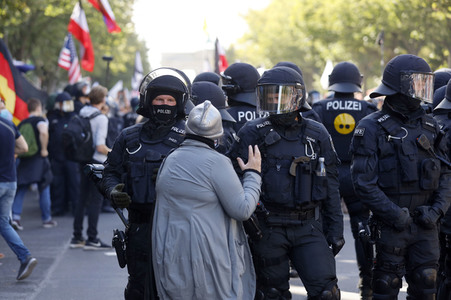 Corona-Demonstrationen in Berlin