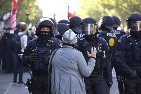 Corona-Demonstrationen in Berlin