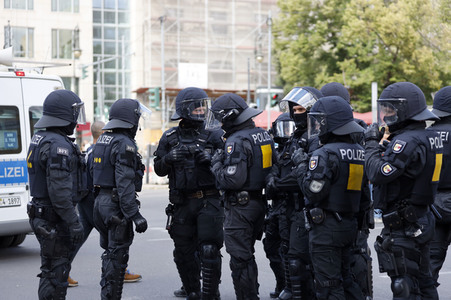 Corona-Demonstrationen in Berlin