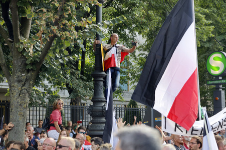 Corona-Demonstrationen in Berlin