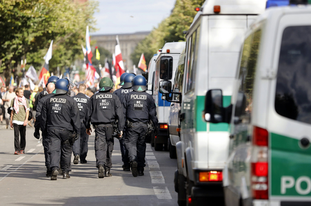 Corona-Demonstrationen in Berlin