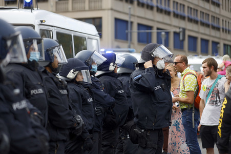 Corona-Demonstrationen in Berlin