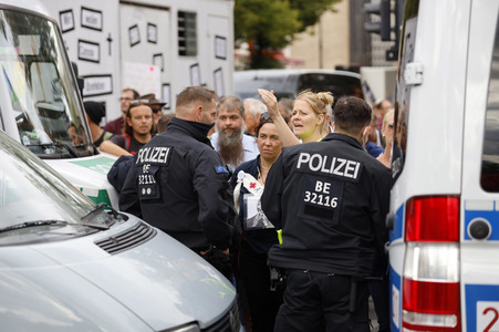 Corona-Demonstrationen in Berlin