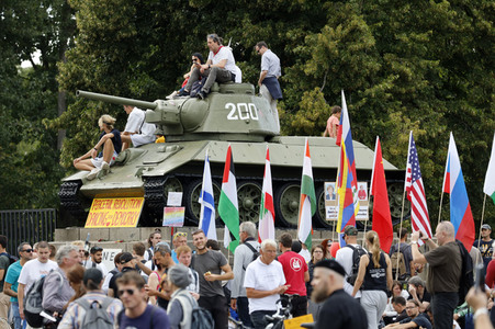 Corona-Demonstrationen in Berlin