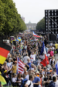 Corona-Demonstrationen in Berlin