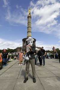 Corona-Demonstrationen in Berlin