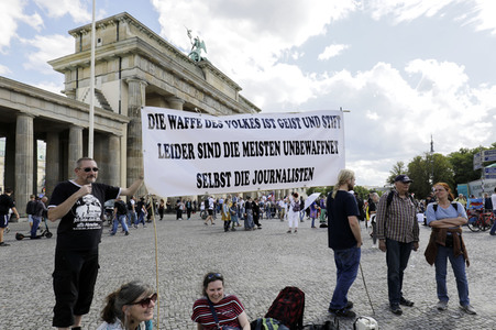 Corona-Demonstrationen in Berlin