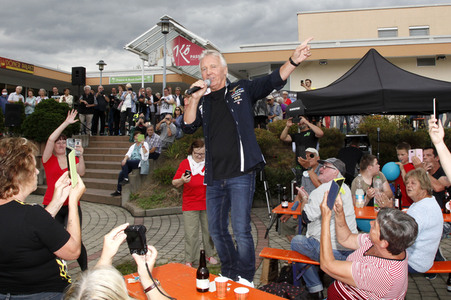 Hartmut Schulze-Gerlach auf den Stadtteilfest in Görlitz