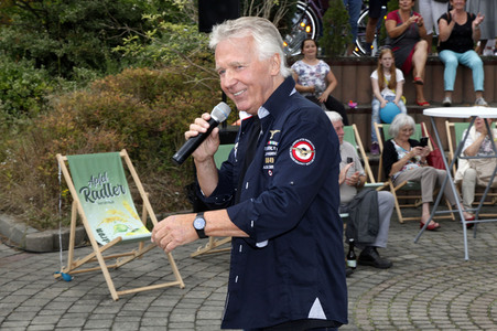 Hartmut Schulze-Gerlach auf den Stadtteilfest in Görlitz