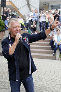Hartmut Schulze-Gerlach auf den Stadtteilfest in Görlitz