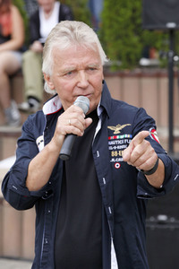 Hartmut Schulze-Gerlach auf den Stadtteilfest in Görlitz