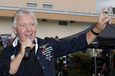 Hartmut Schulze-Gerlach auf den Stadtteilfest in Görlitz