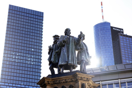 Gutenberg-Denkmal in Frankfurt